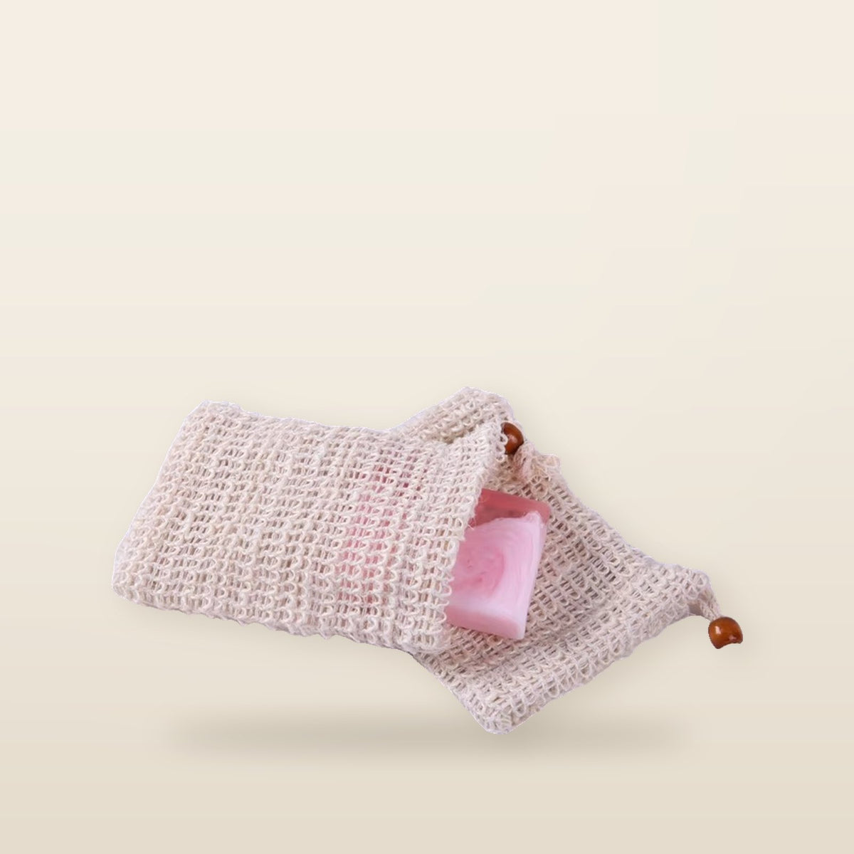 Sac à Savon en Sisal Naturel – Exfoliation et Écologie