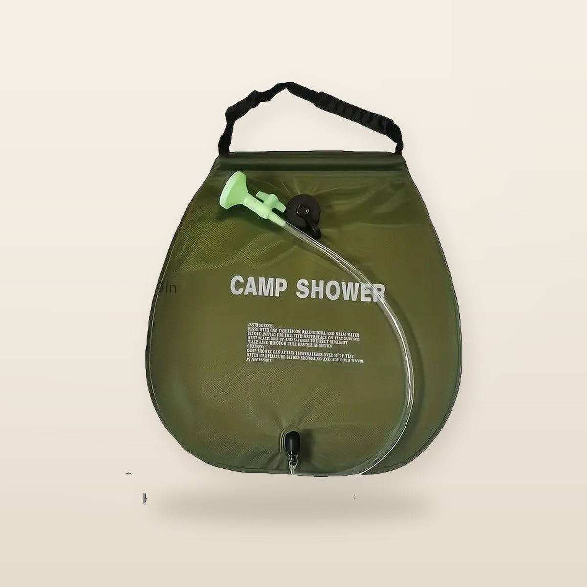 Sac de Douche Solaire Chauffé – Même au Cœur de la Nature