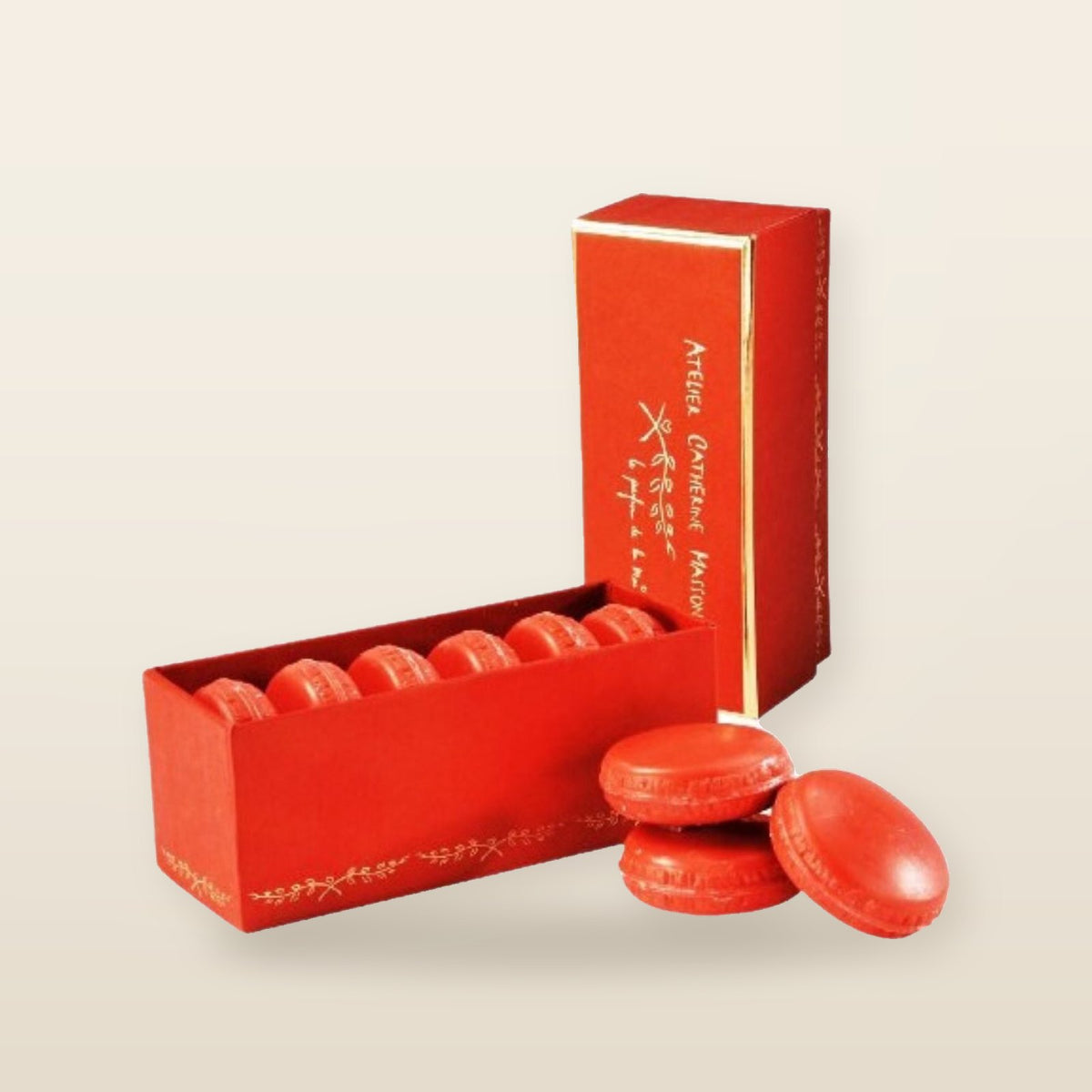 Macaron-Seifen mit Gewürzduft von Catherine Masson