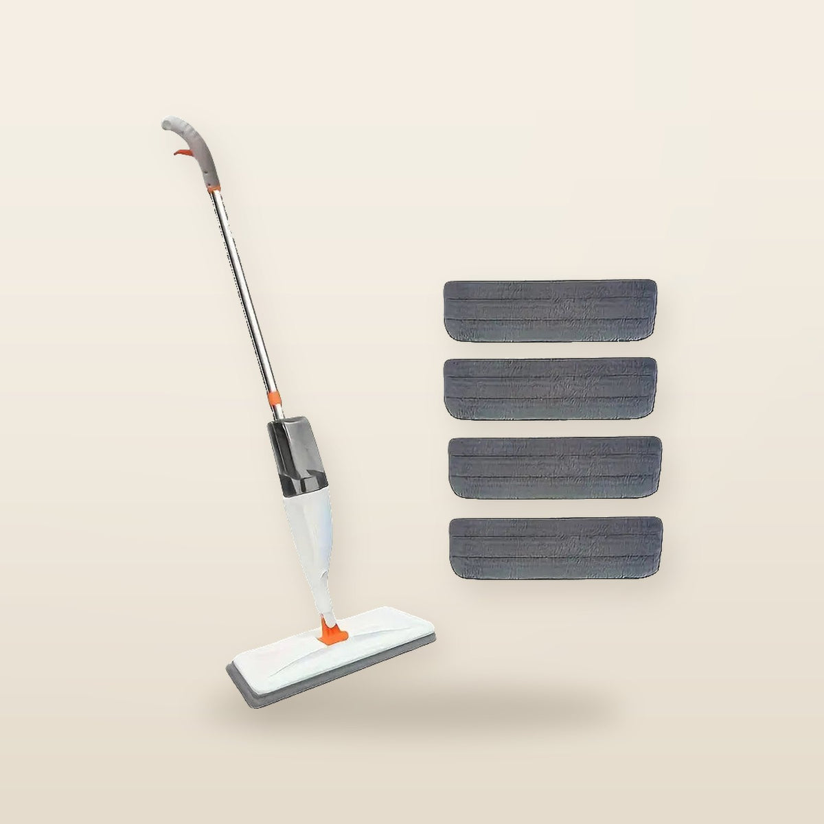Serpillière à Pulvérisation – Balai Plat Microfibre avec Bouteille Réutilisable