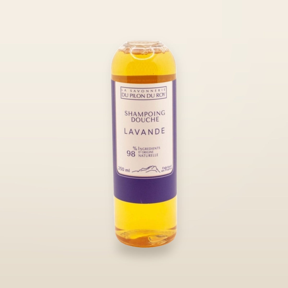 Lavendel-Duschshampoo 250 ml - Savonnerie Du Pilon Du Roy 