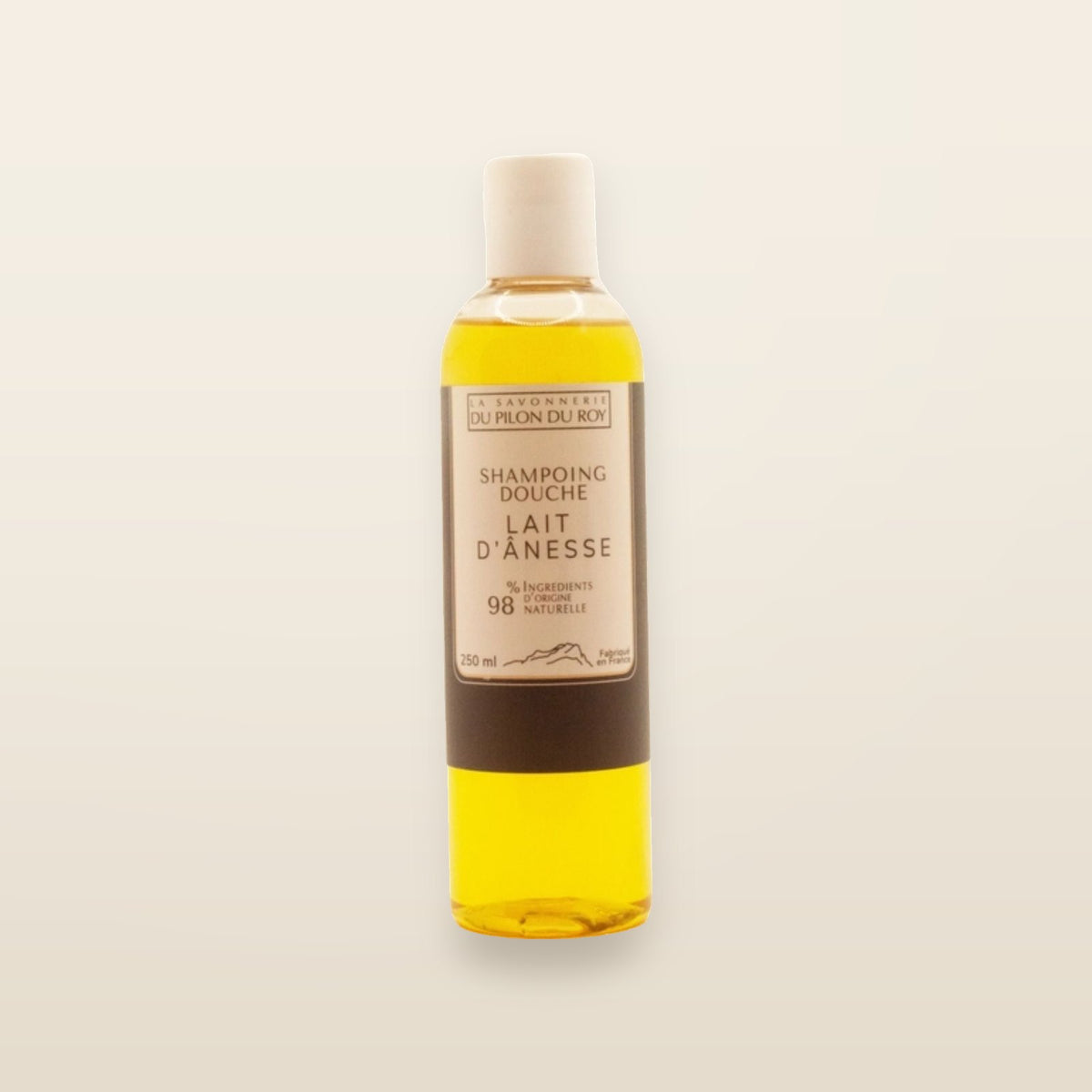 Duschshampoo mit Bio-Eselsmilch 250 ml – Savonnerie Du Pilon Du Roy