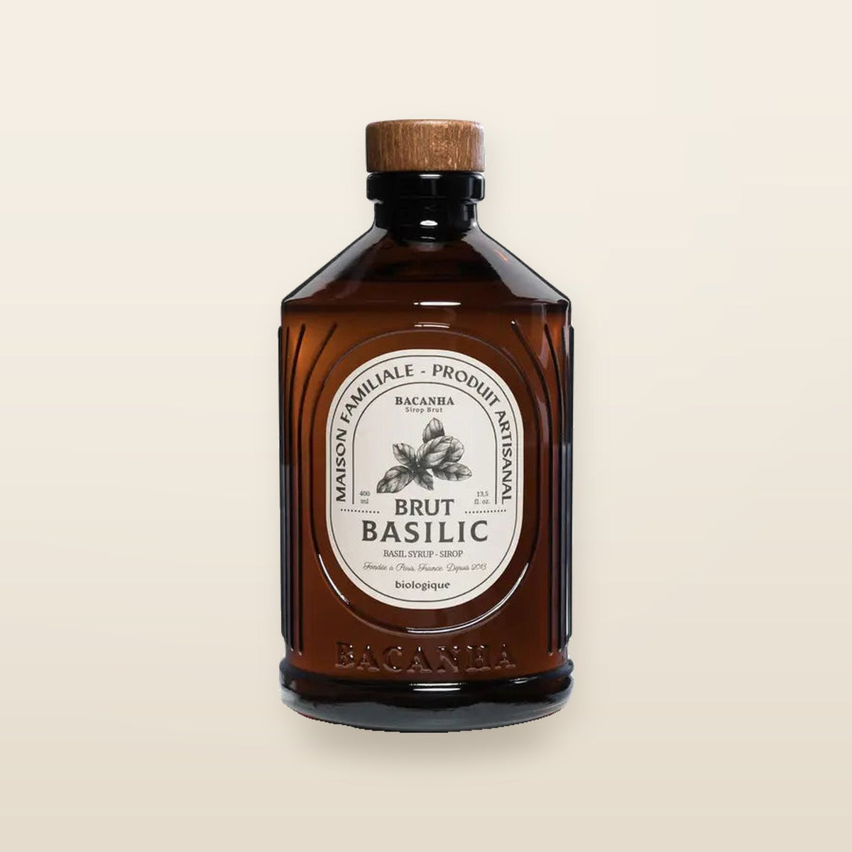 Bio Roher Basilikumsirup - 400 ml