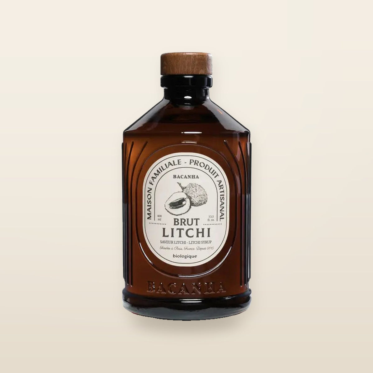 Bio Roh Litschi Sirup - 400 ml