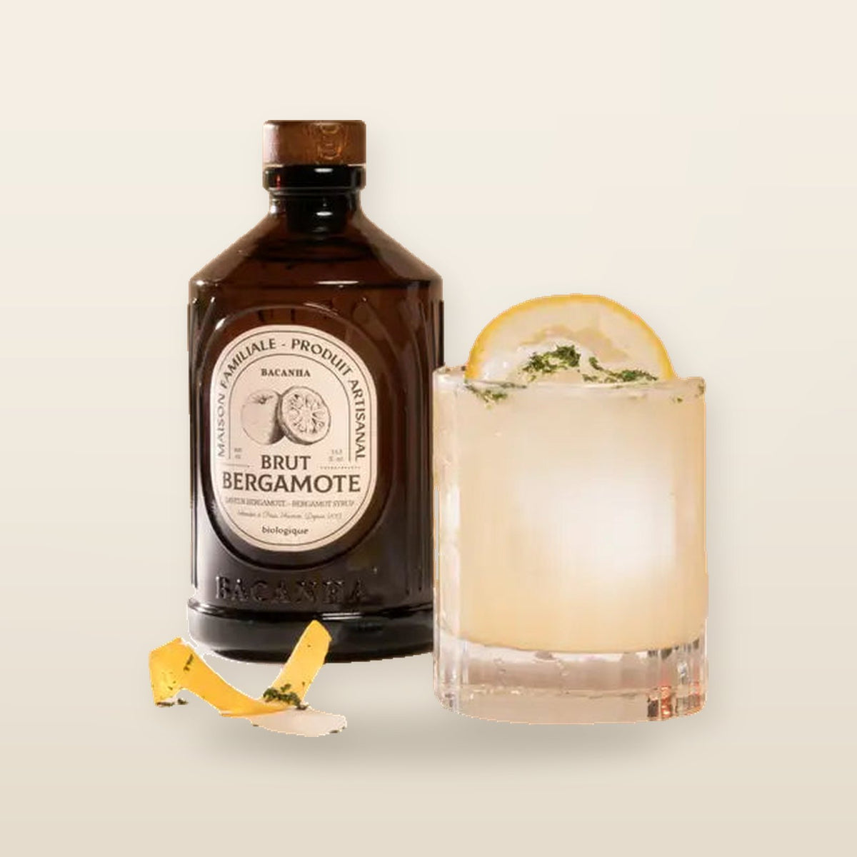 Sirop de Bergamote Brut Biologique - 400 ml