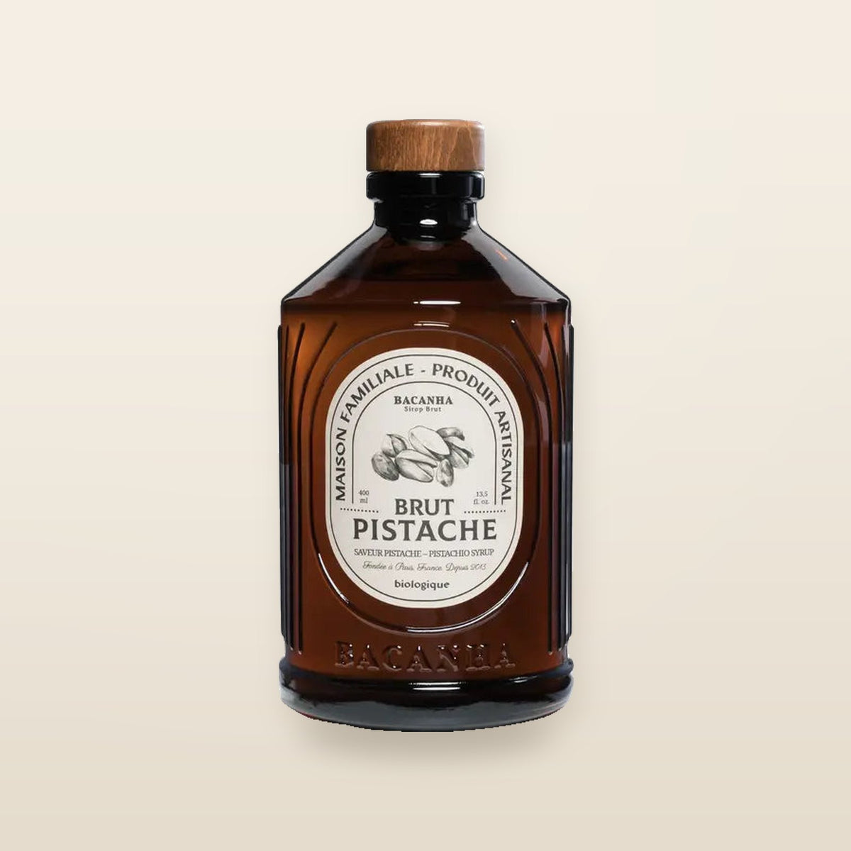 Organic Raw Pistachio Syrup - 400 ml