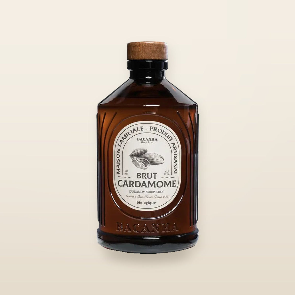 Bio Roher Kardamomsirup - 400 ml