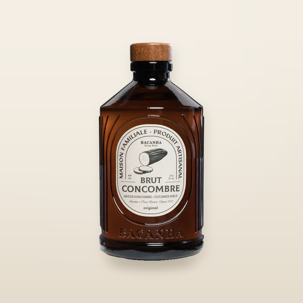 Organic Raw Cucumber Syrup - 400 ml