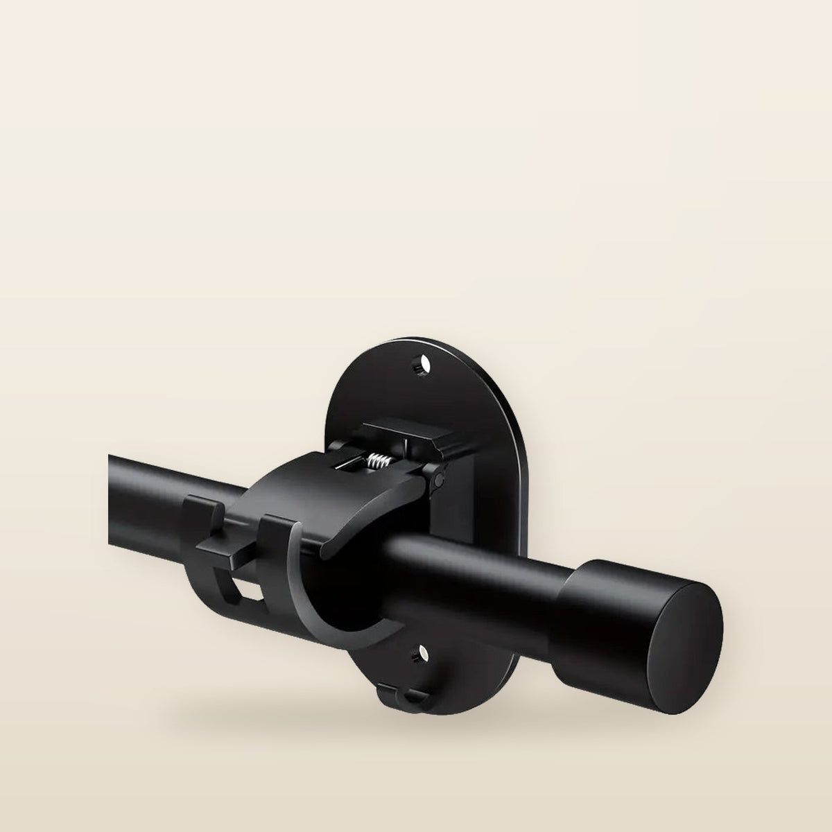 Supports de Tringle de Rideau Sans Perçage – Clips de Montage Auto-Adhésifs