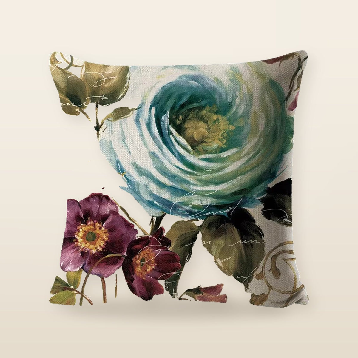 Taie d’Oreiller Fleurie Colorée – Tournesol, Rose, Pissenlit – Déco Maison & Voiture