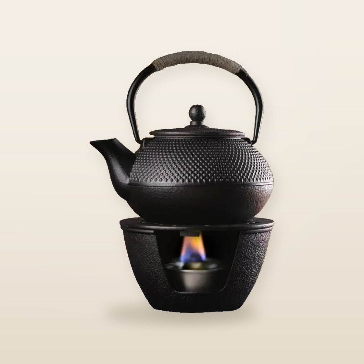 Japanische Teekanne aus Gusseisen – traditioneller chinesischer Wasserkessel