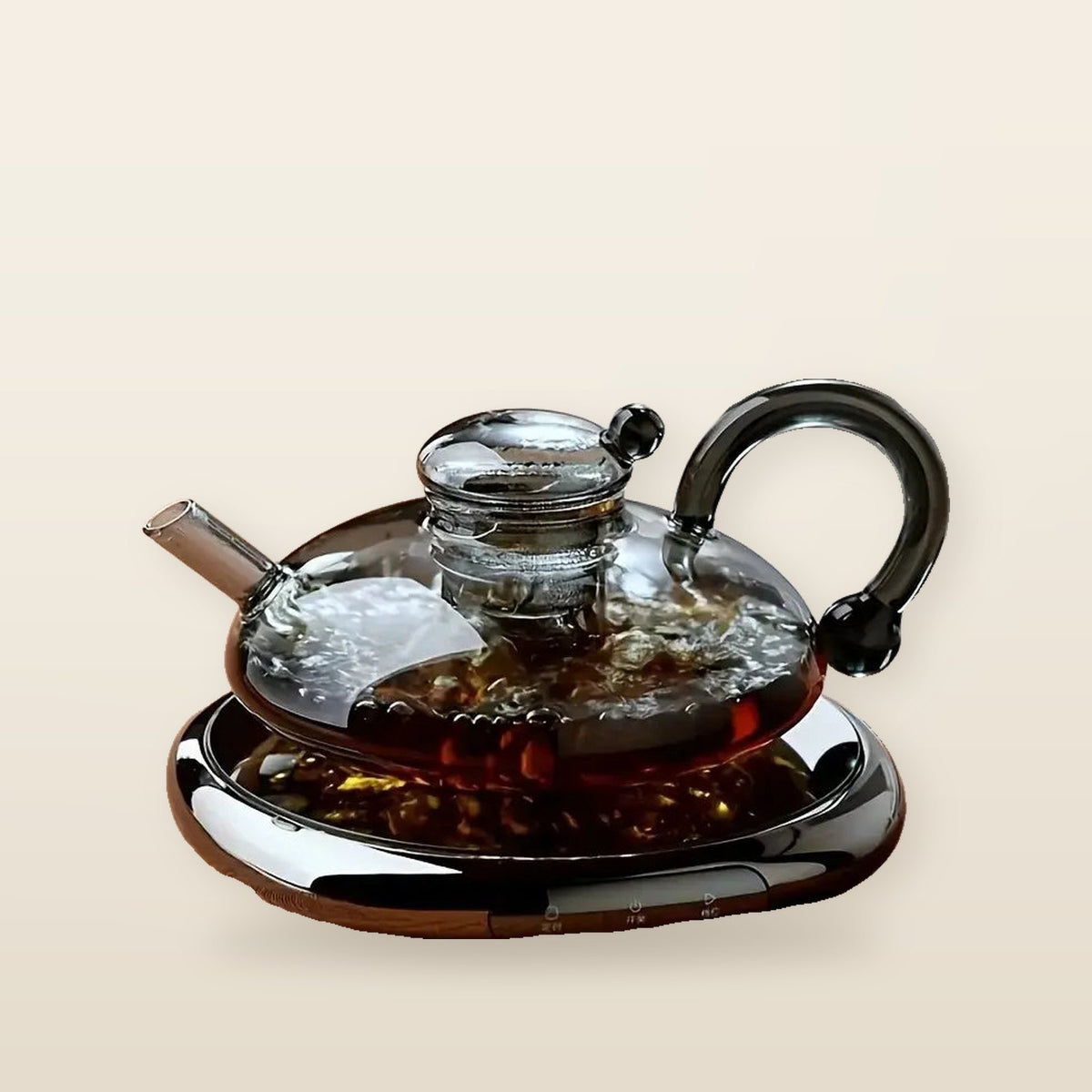 Théière en Verre Borosilicate avec Infuseur