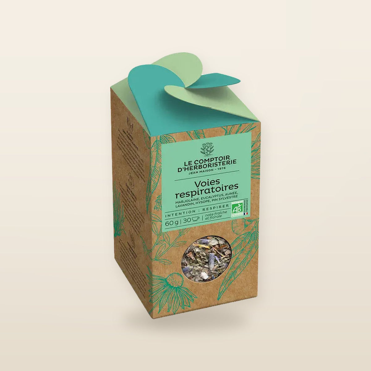 Organic respiratory tract herbal tea - 60G / 200G 