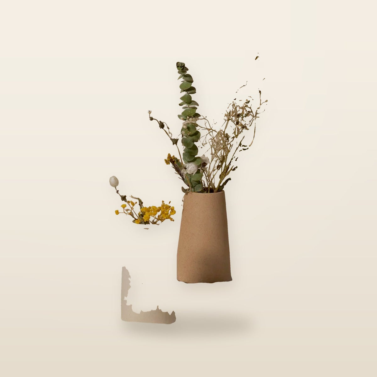 Schicke und elegante nordische Keramikvase 