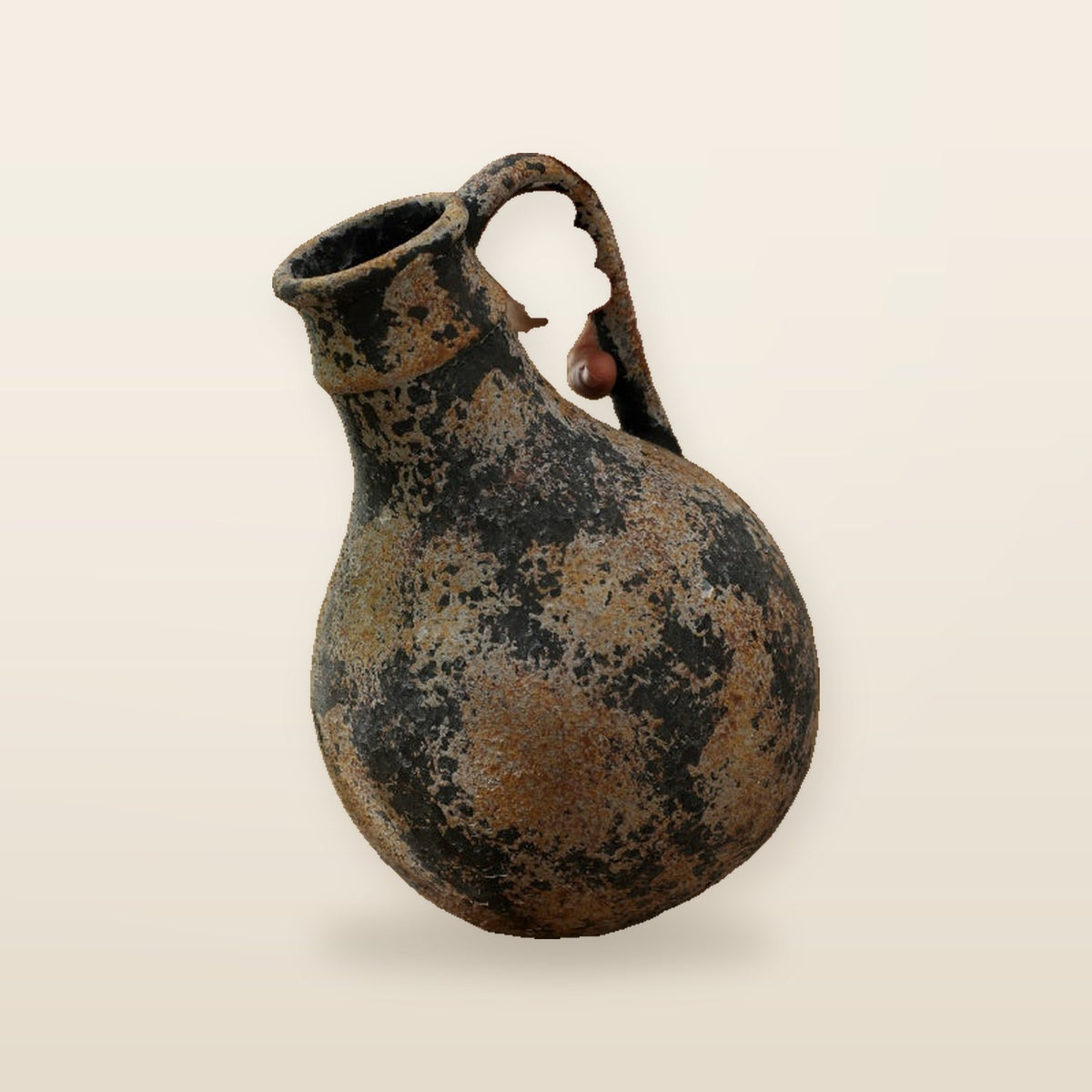 Vase en céramique pour fleurs séchées - Charme vintage et élégance intemporelle