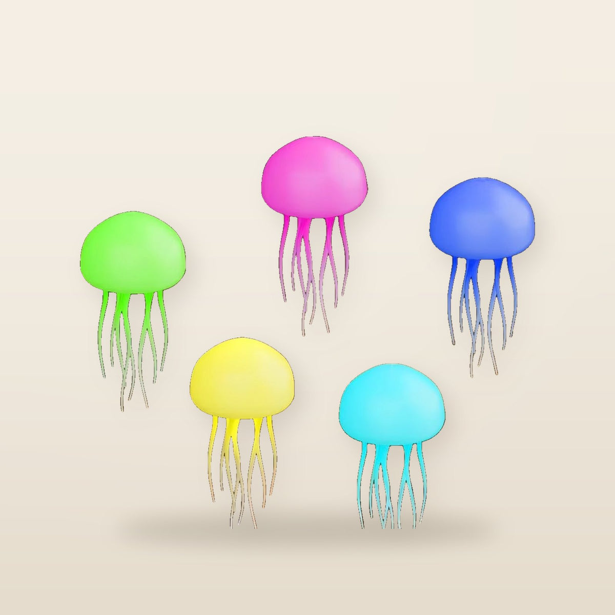 Veilleuse Méduse RGB – Lampe de Table Tactile