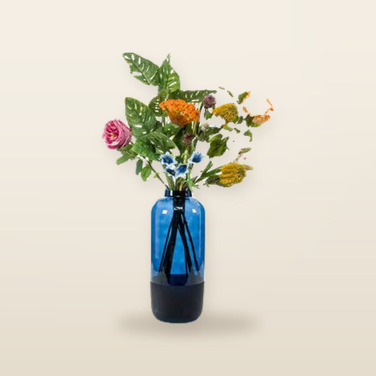 Ultimate Bliss XL Artificial Bouquet 100 cm Multicolor - An Explosion of Colors for Your Interior