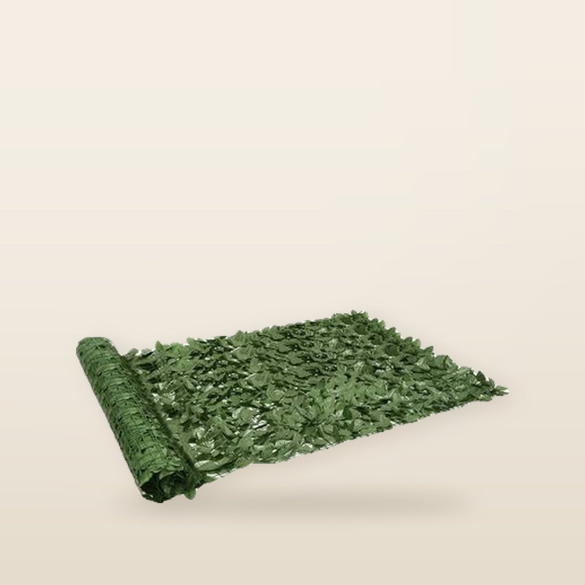 Balcony Privacy Screen with Dark Green Leaves - 600x75 cm