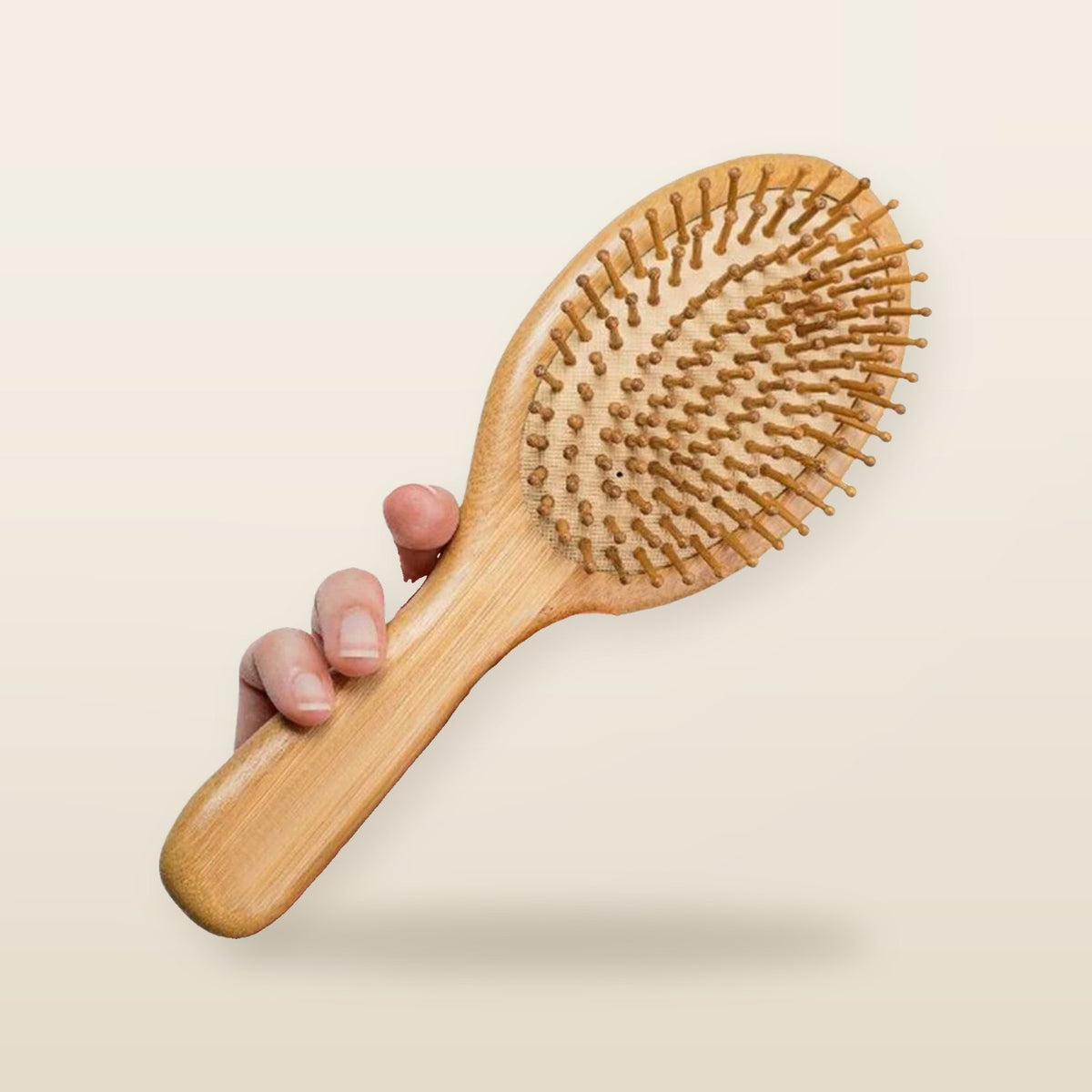Brosse à Cheveux en Bois de Bambou