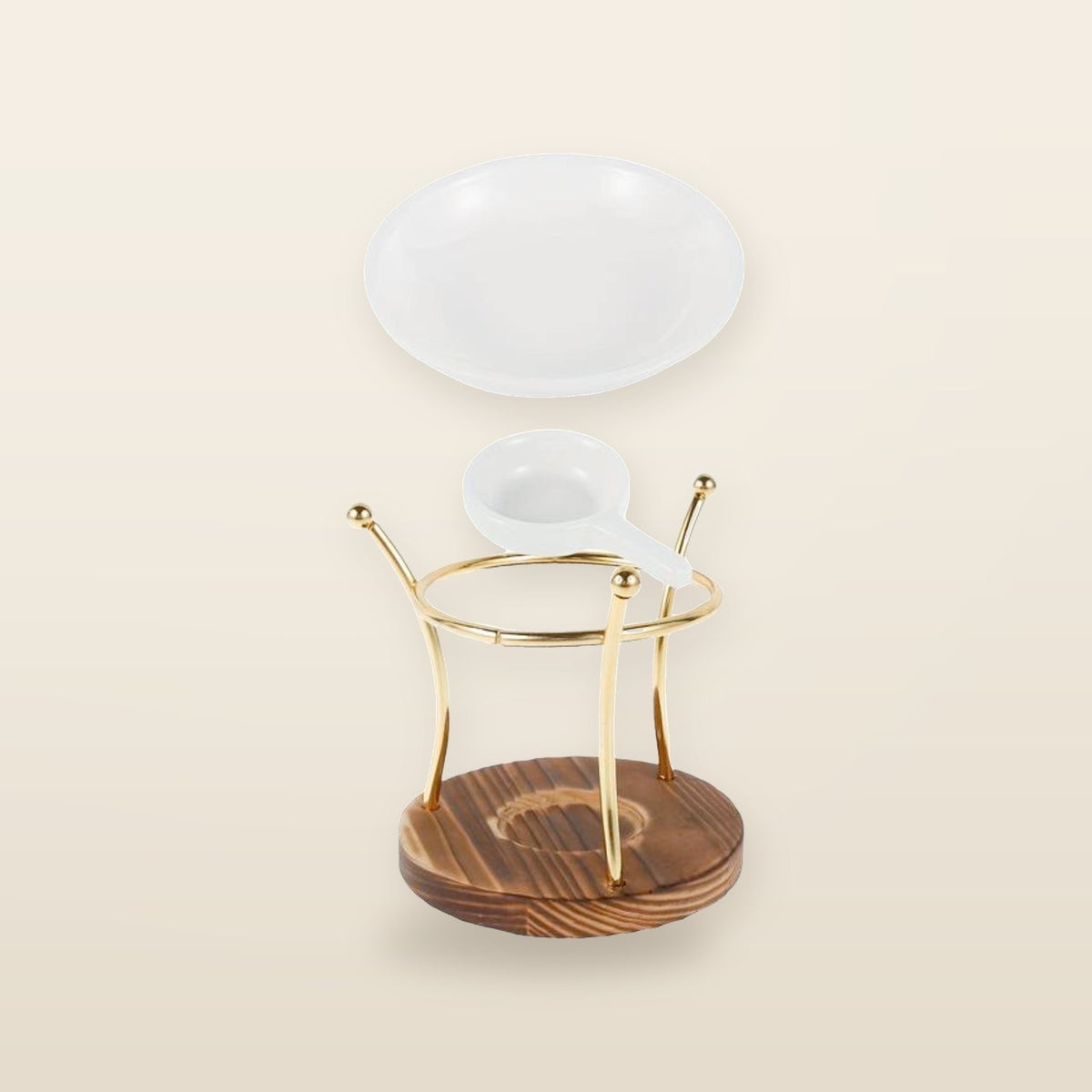 Ceramic Oil Burner - Delicate and Practical Tealight Holder