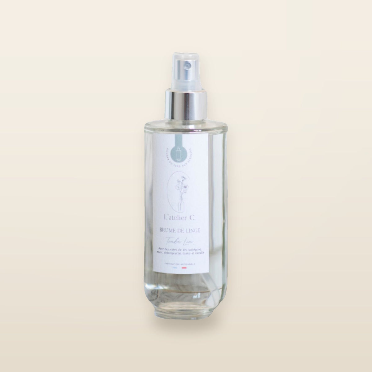 Brume de linge Tonka & lin - 200 ml – L’atelier C
