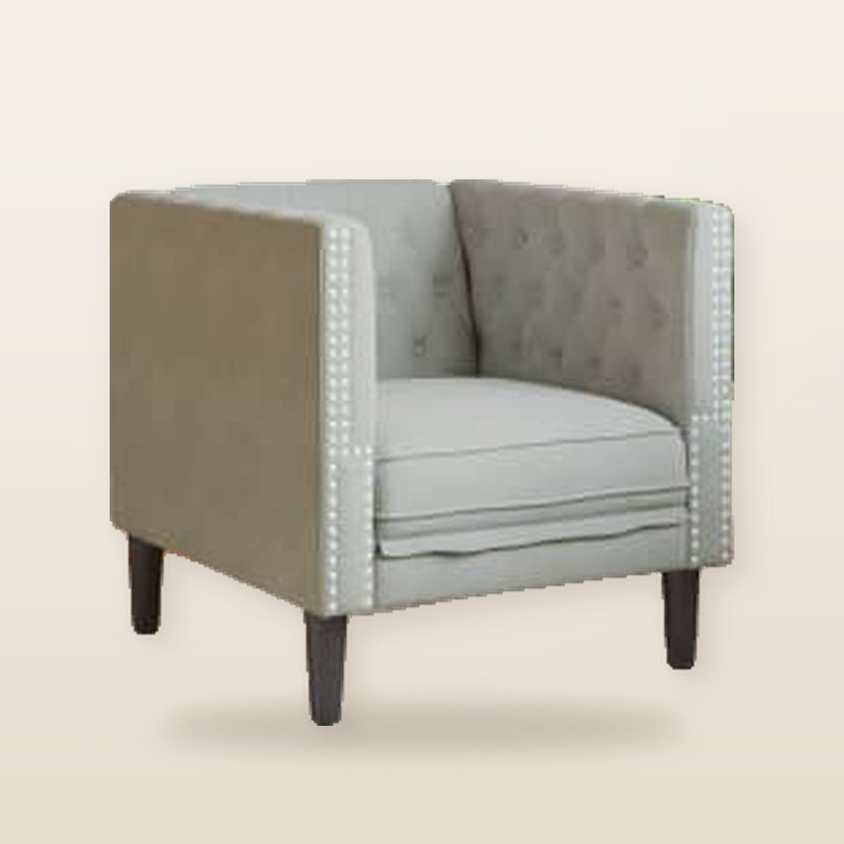 Canapé Chesterfield avec Traversins – Disponible en 1, 2 ou 3 Places