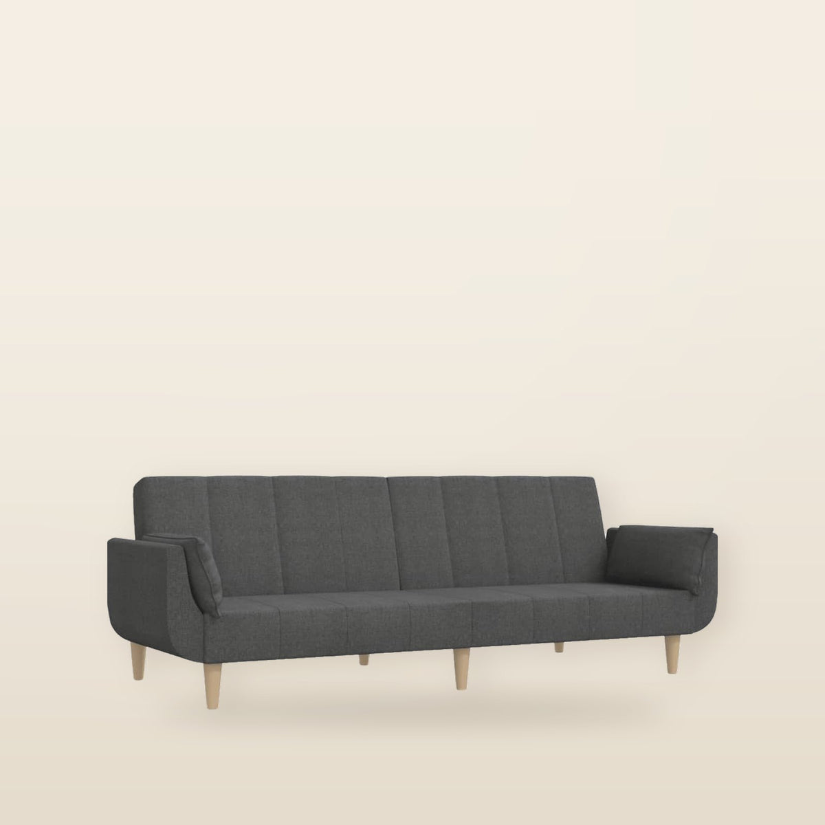 Canapé-Lit 2 Places avec 2 Oreillers – Pratique, Confortable et Élégant