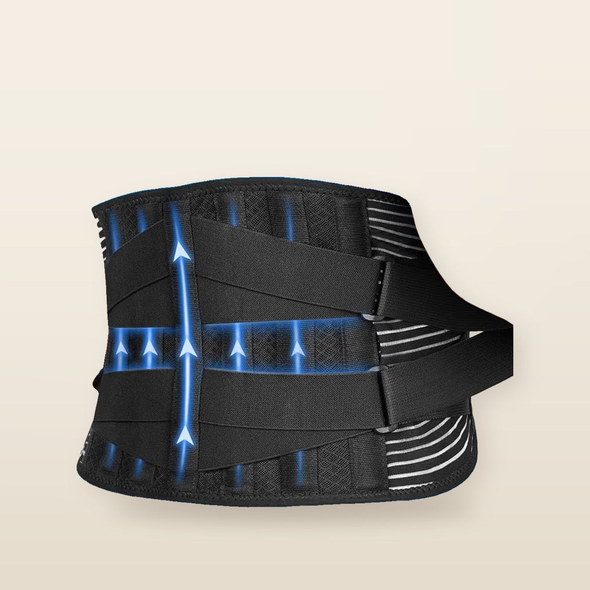 Ceinture lombaire à double traction