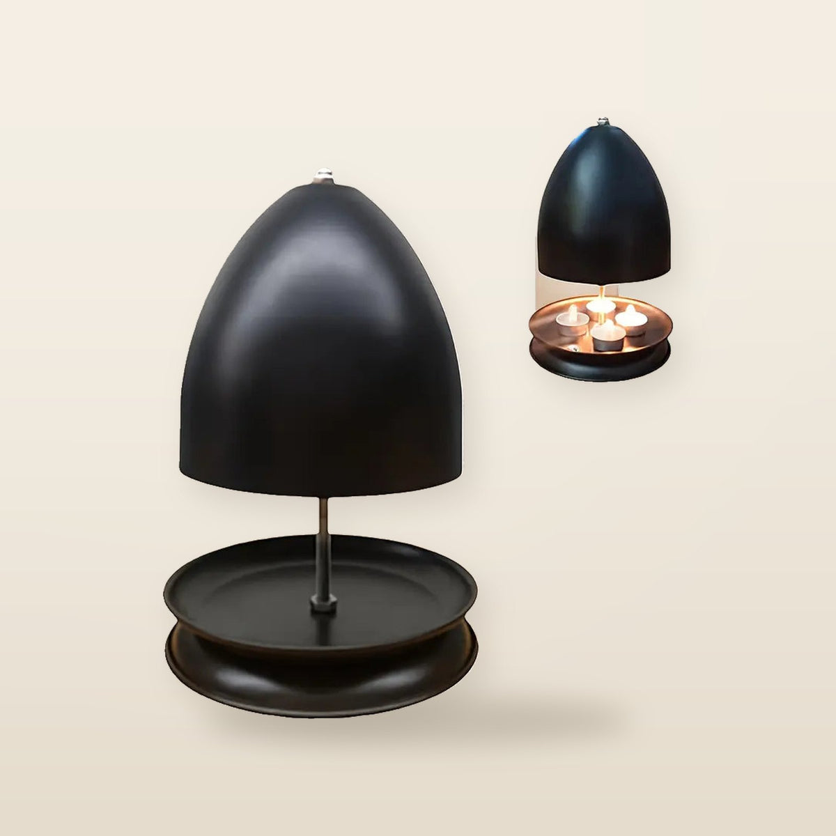 Portable Iron Candle Holder – Vintage Design
