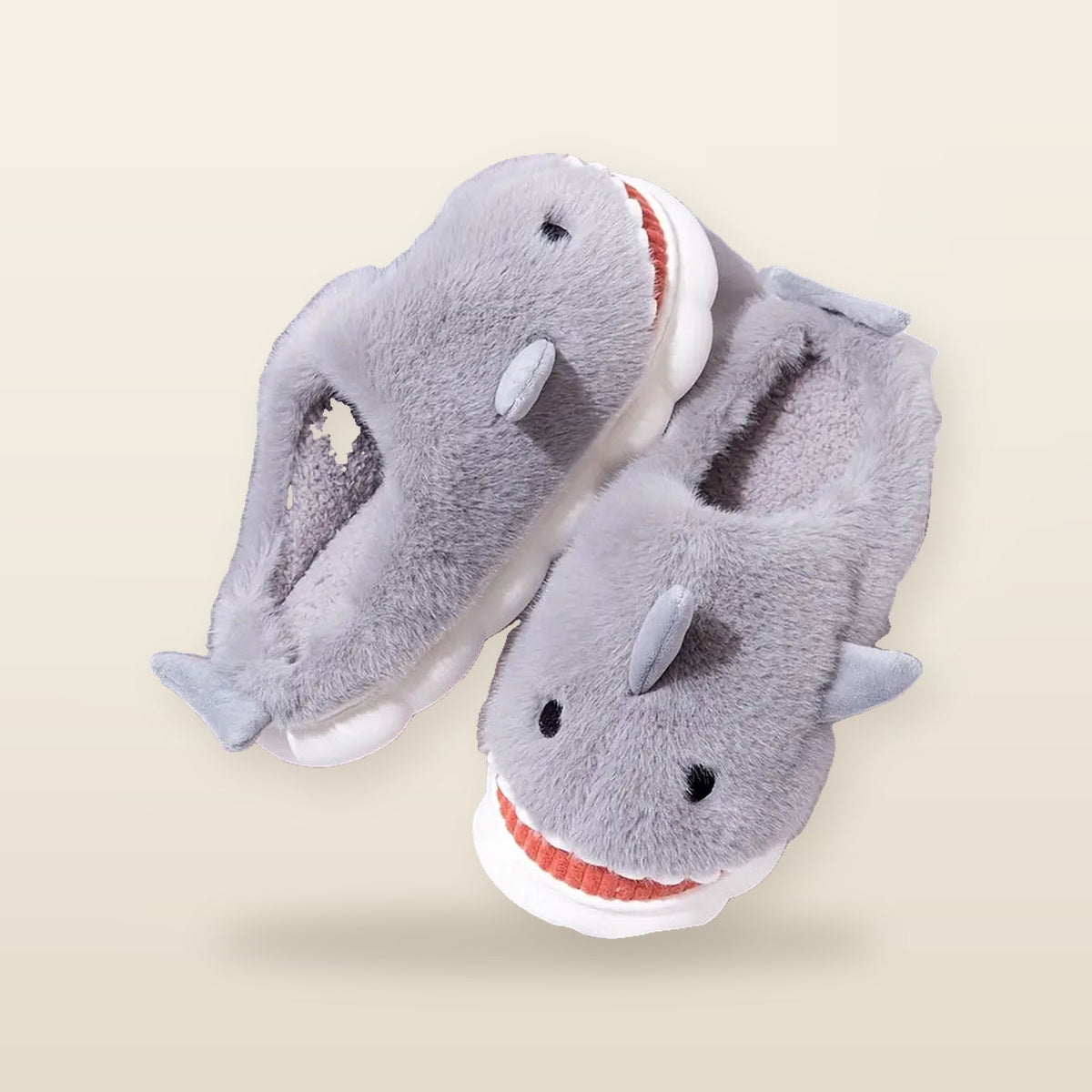 Chaussures Chaudes Requin Style Dessin Animé – Intérieur & Extérieur