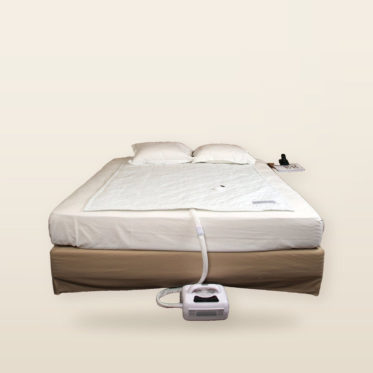 Surmatelas climatisé Climsom Double – Chaud et froid, 2 places