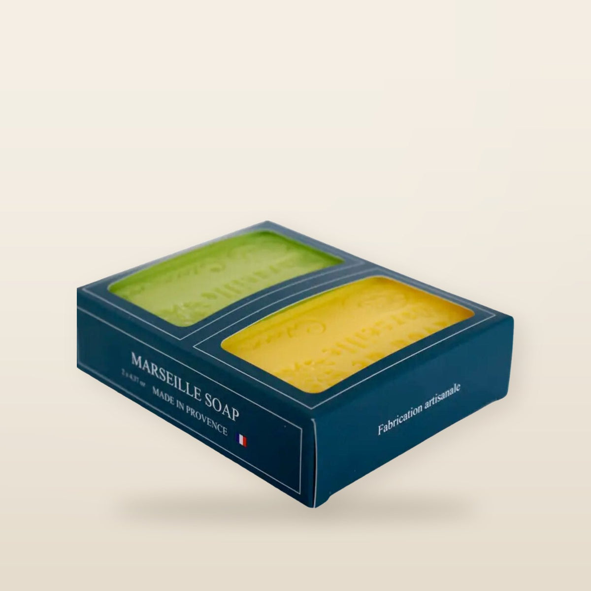 Box of 2 Soaps with Vegetable Oils Lemon / Lime Scent - Pampa 1975
