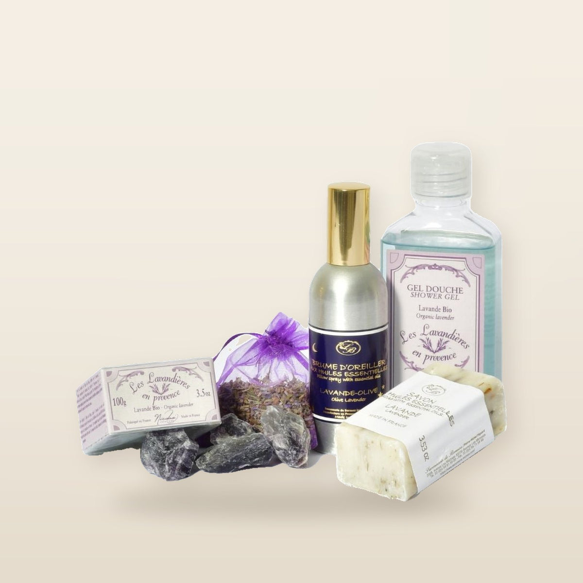Provence Essential Lavender Box - Nicolosi Créations &amp; Savonnerie de Bormes