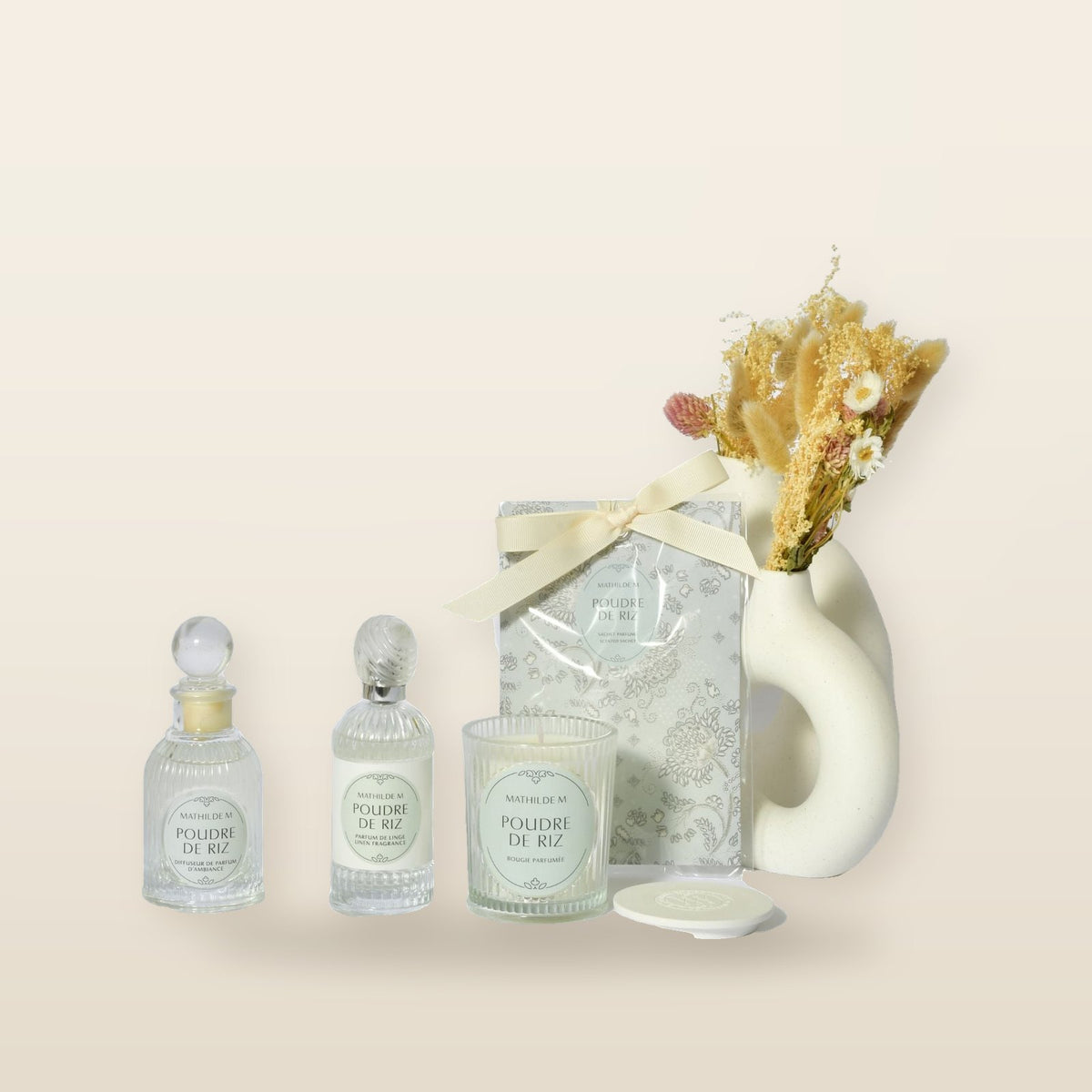 Coffret Parfumé Mathilde M. – Poudre de Riz