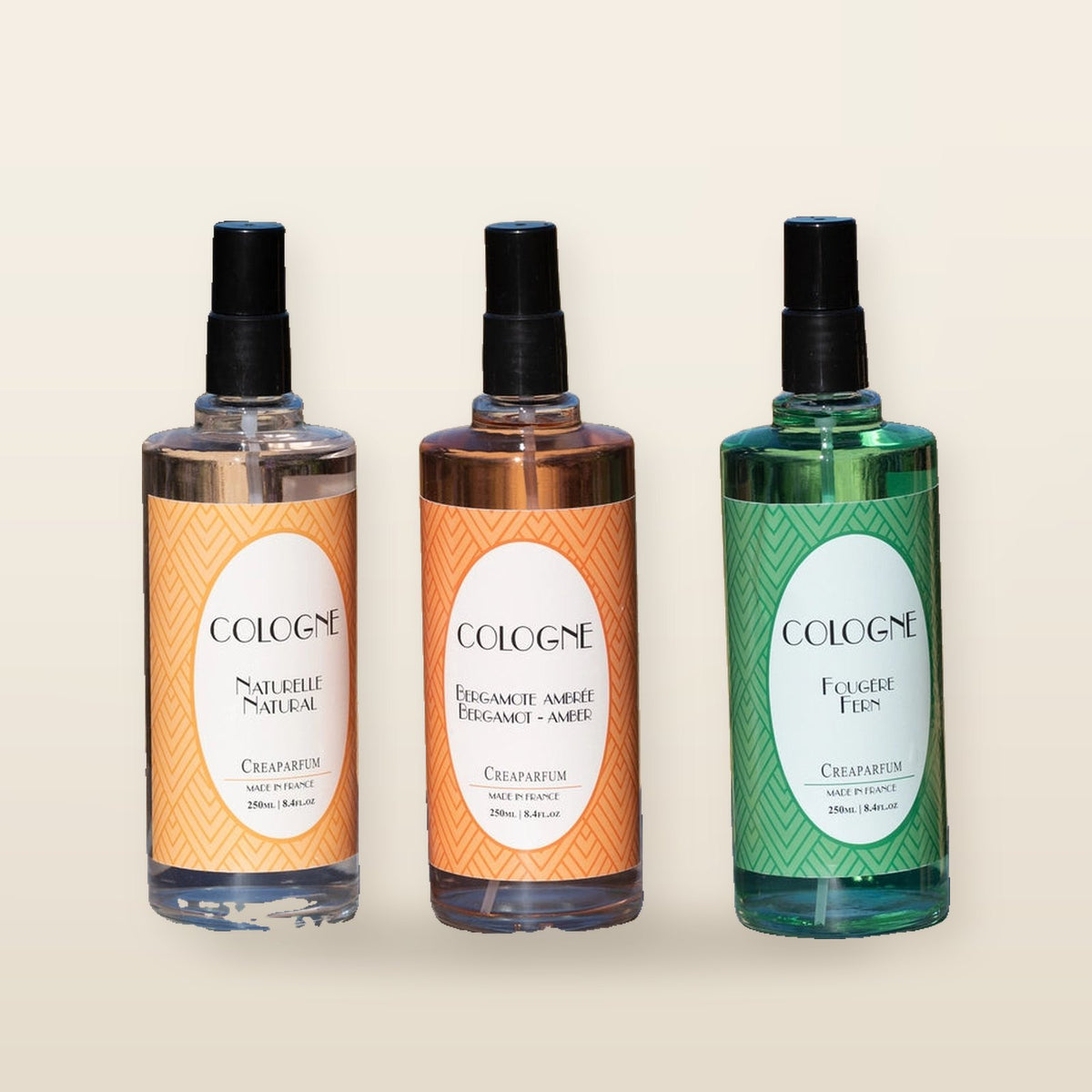 Kölnisch Wasser Creaparfum 250 ml (15 Düfte erhältlich) – Nicolosi Créations