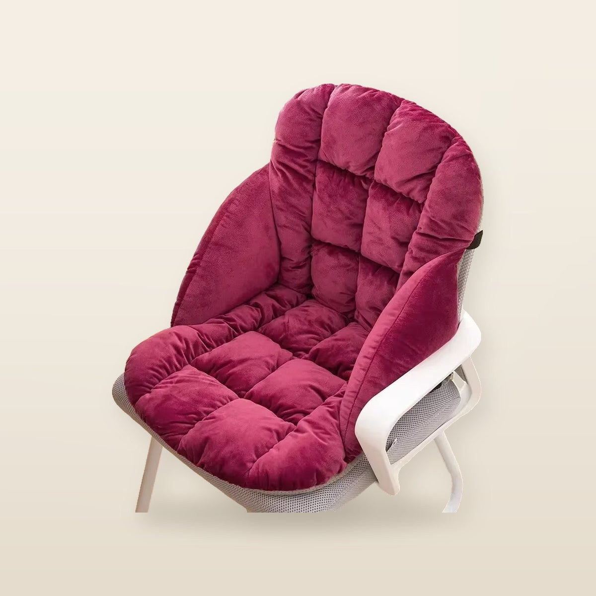 Coussin Chaud en Peluche avec Dossier Intégré