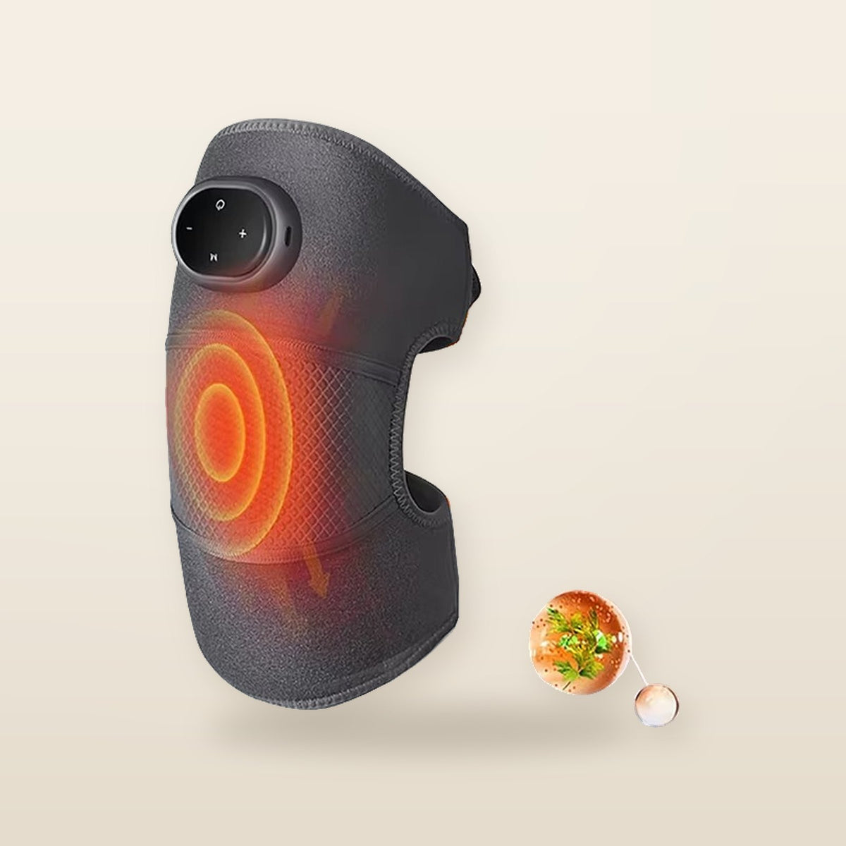 Wärmekissen für das Knie - Elektrisches Vibrationsmassagegerät für Arthritis und Arthrose