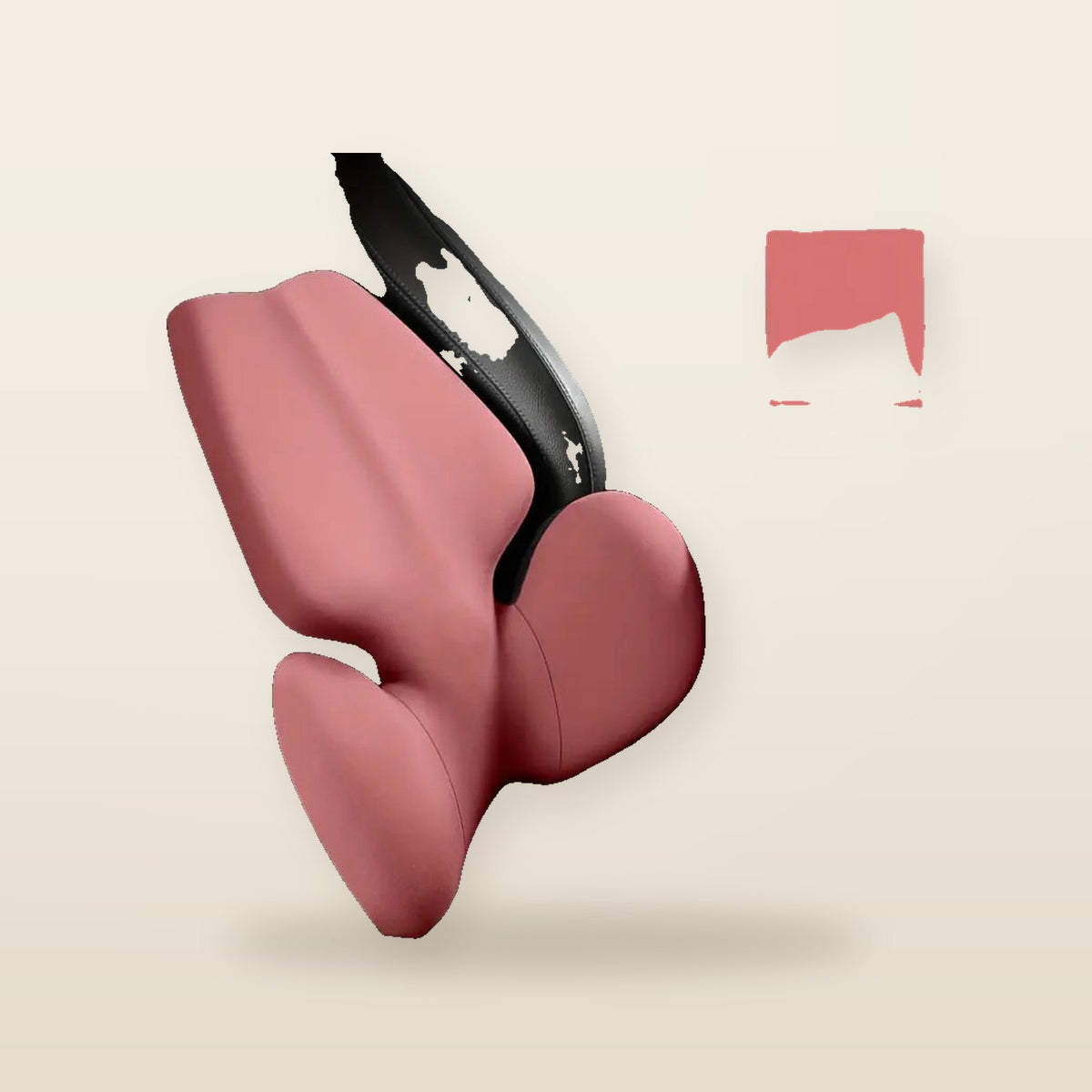 Ergonomisches Lendenwirbelstützkissen für Autositze