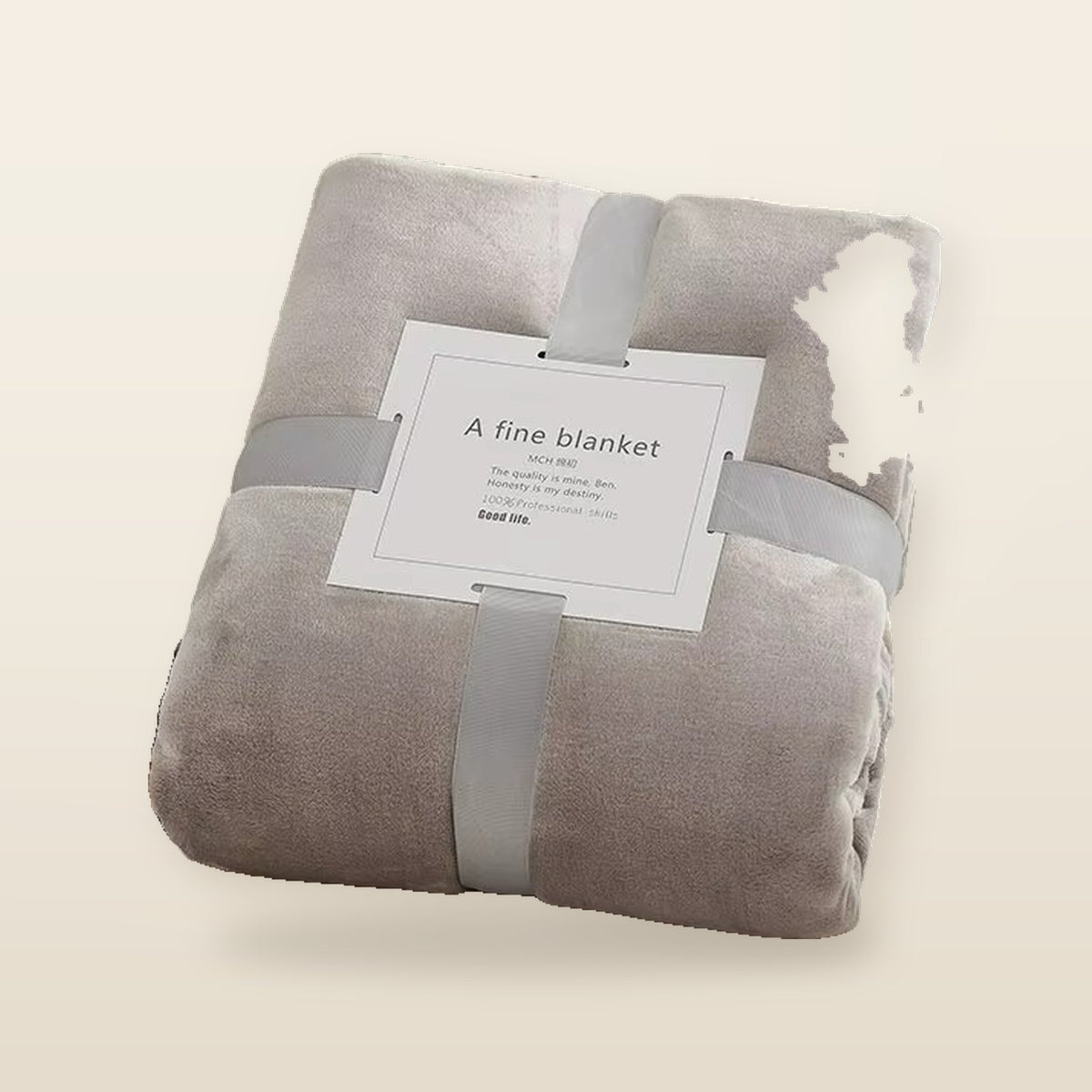 Couvre-lit Doux & Respirant en Tissu Doudou