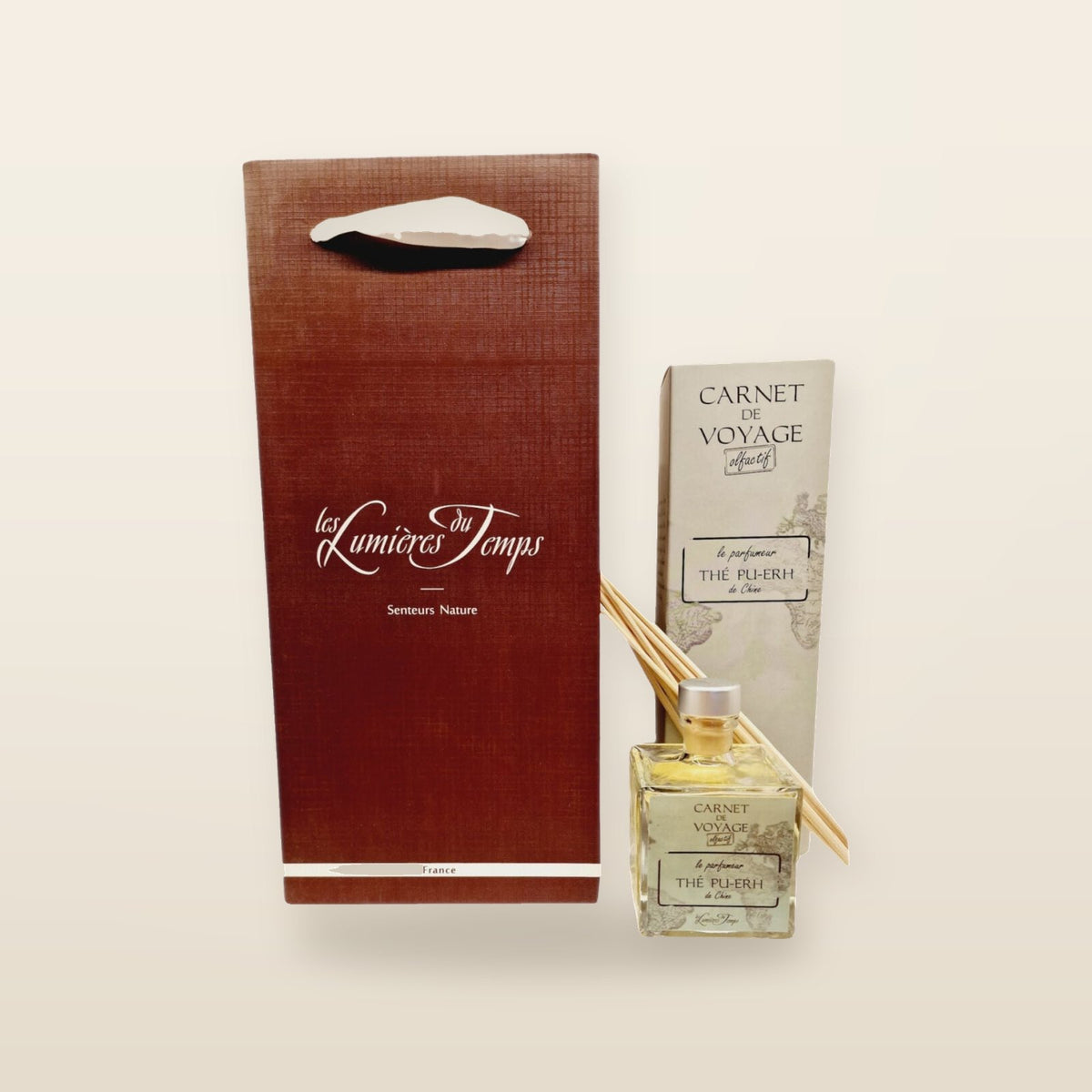 Diffuseur de parfum Thé Pu-Erh de Chine en coffret