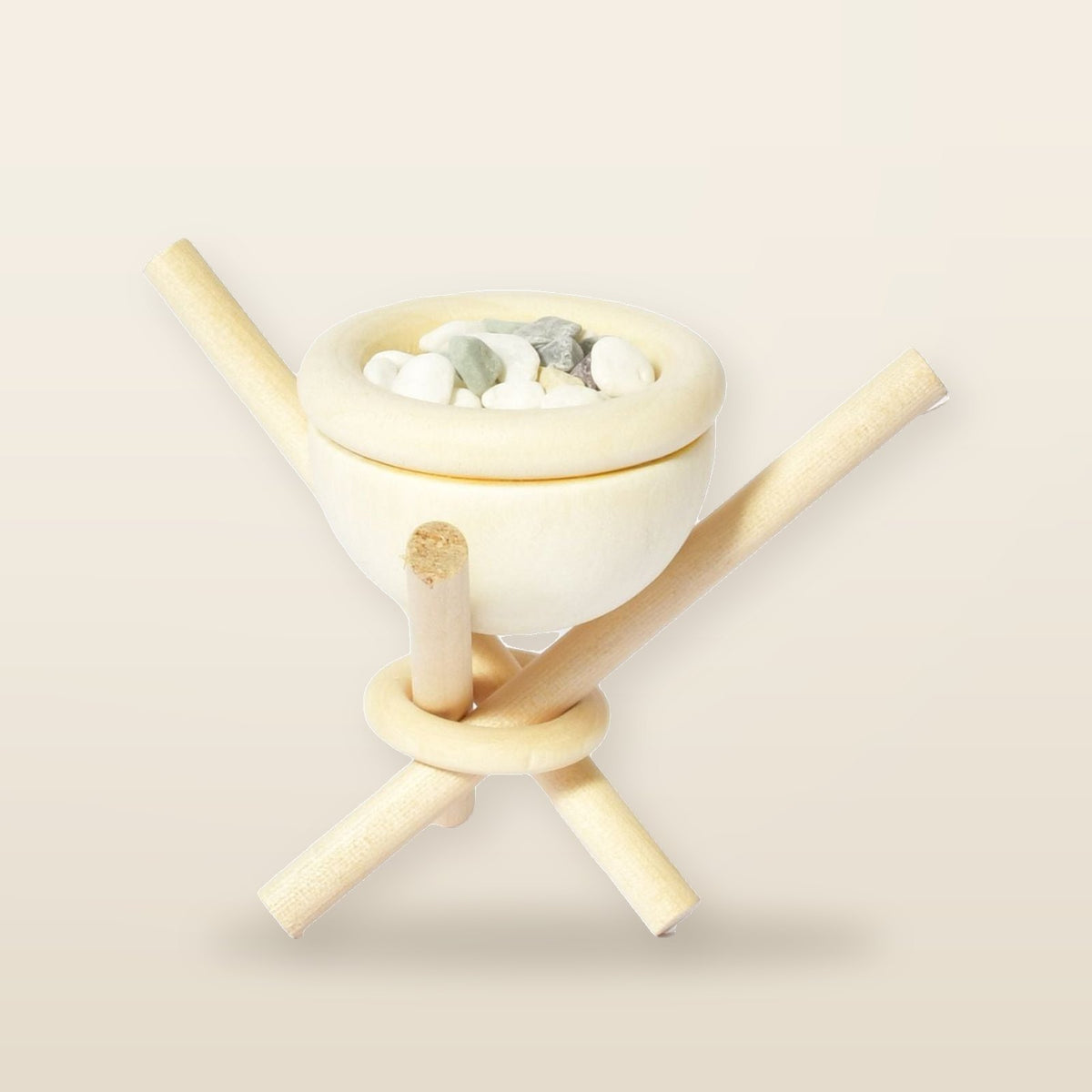 Diffusor für ätherische Öle mit Holzständer