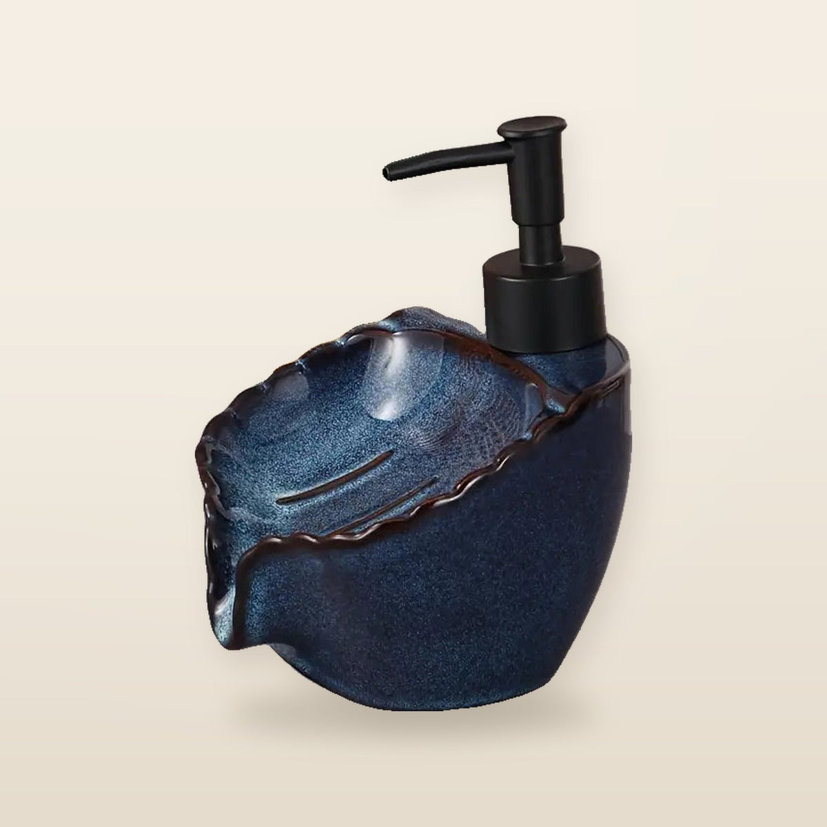 Distributeur de Savon en Céramique Élégant – Rechargeable & Pratique