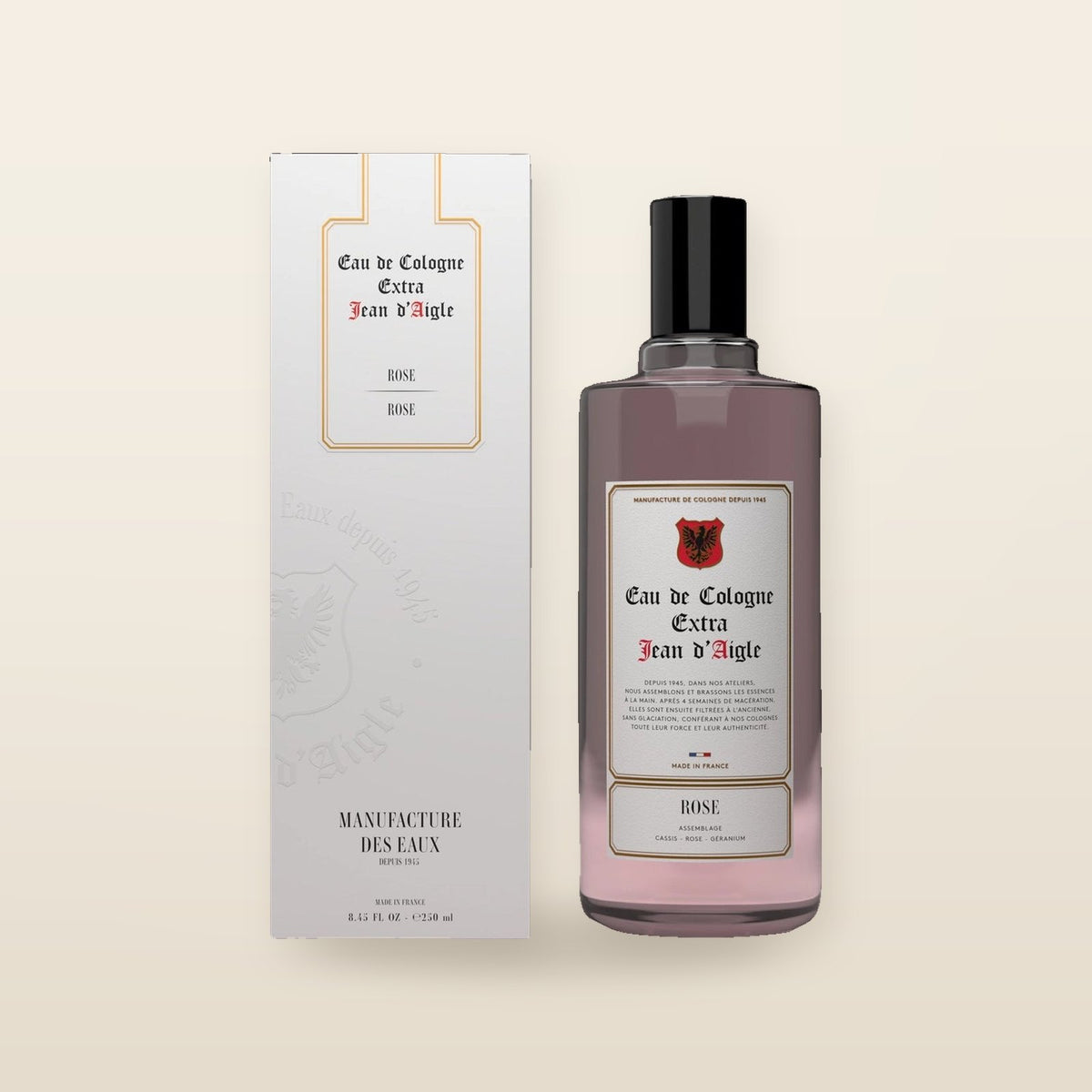 Rose Cologne - 250 ml - Jean d'Aigle 