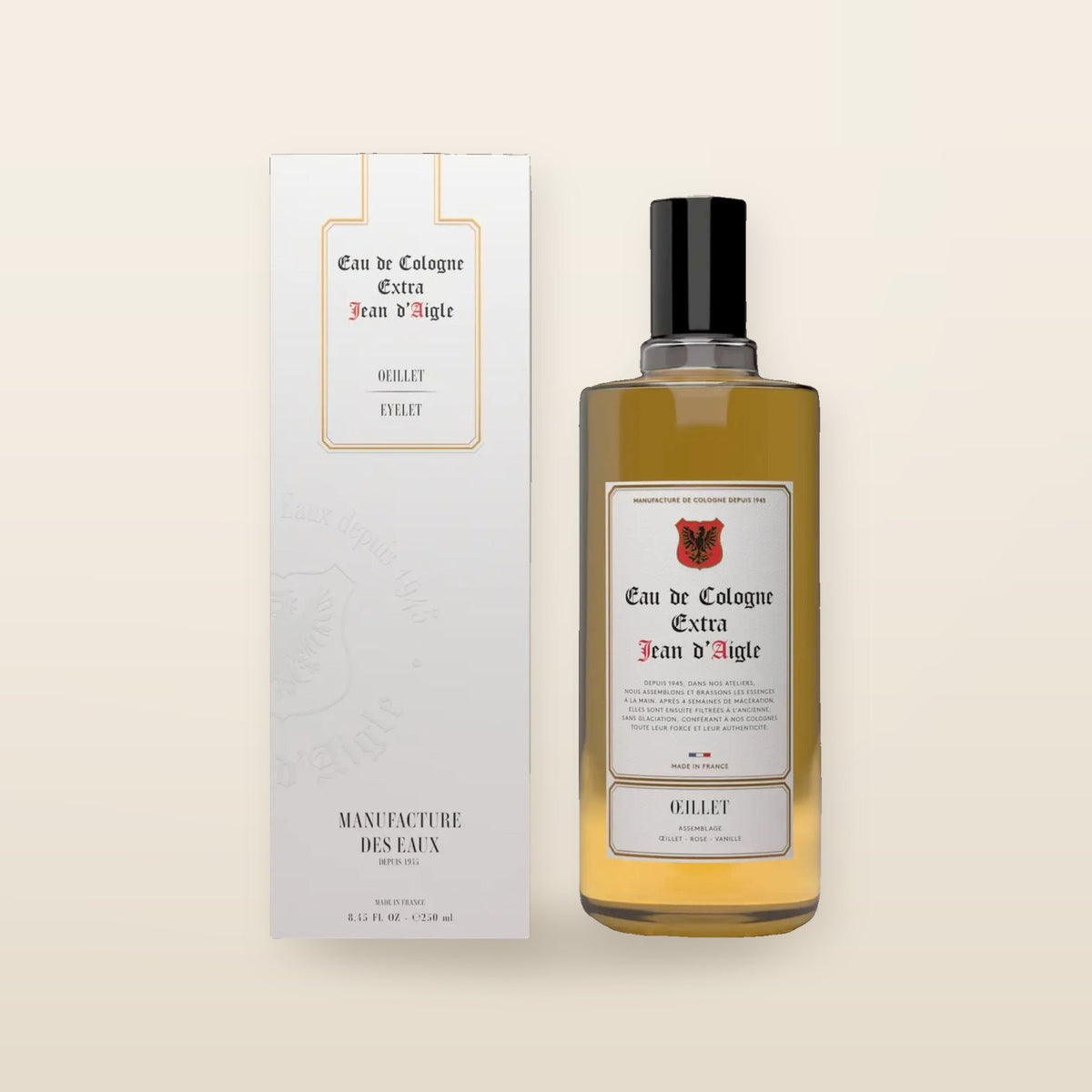 Nelke Eau de Cologne - 250 ml - Jean d'Aigle