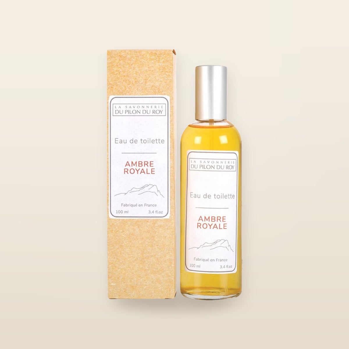 Royal Amber Eau de Toilette - La Savonnerie du Pilon du Roy 100 ml