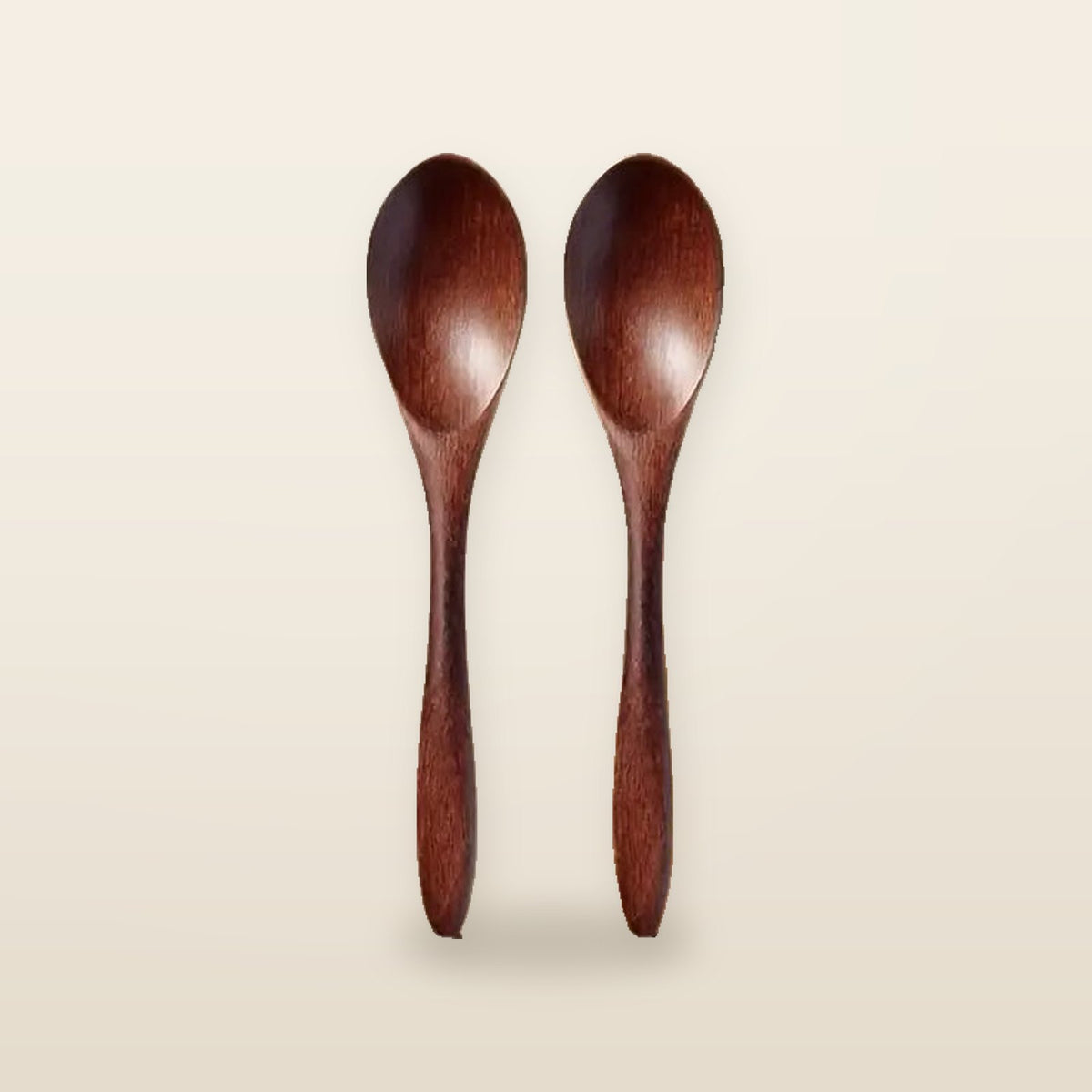 Ensemble de 7 Petites Cuillères en Bois