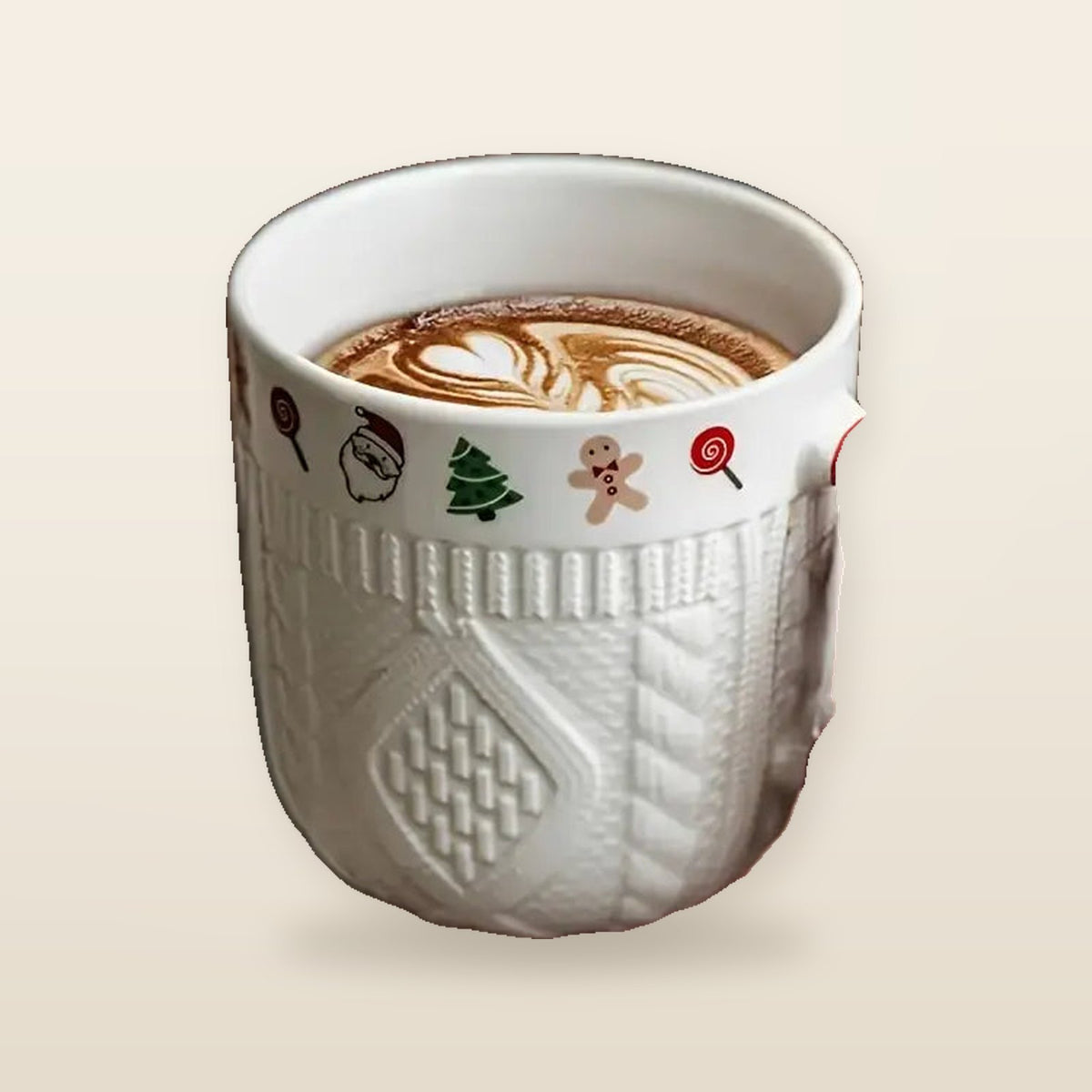 Ensemble de Tasses en Céramique de Noël