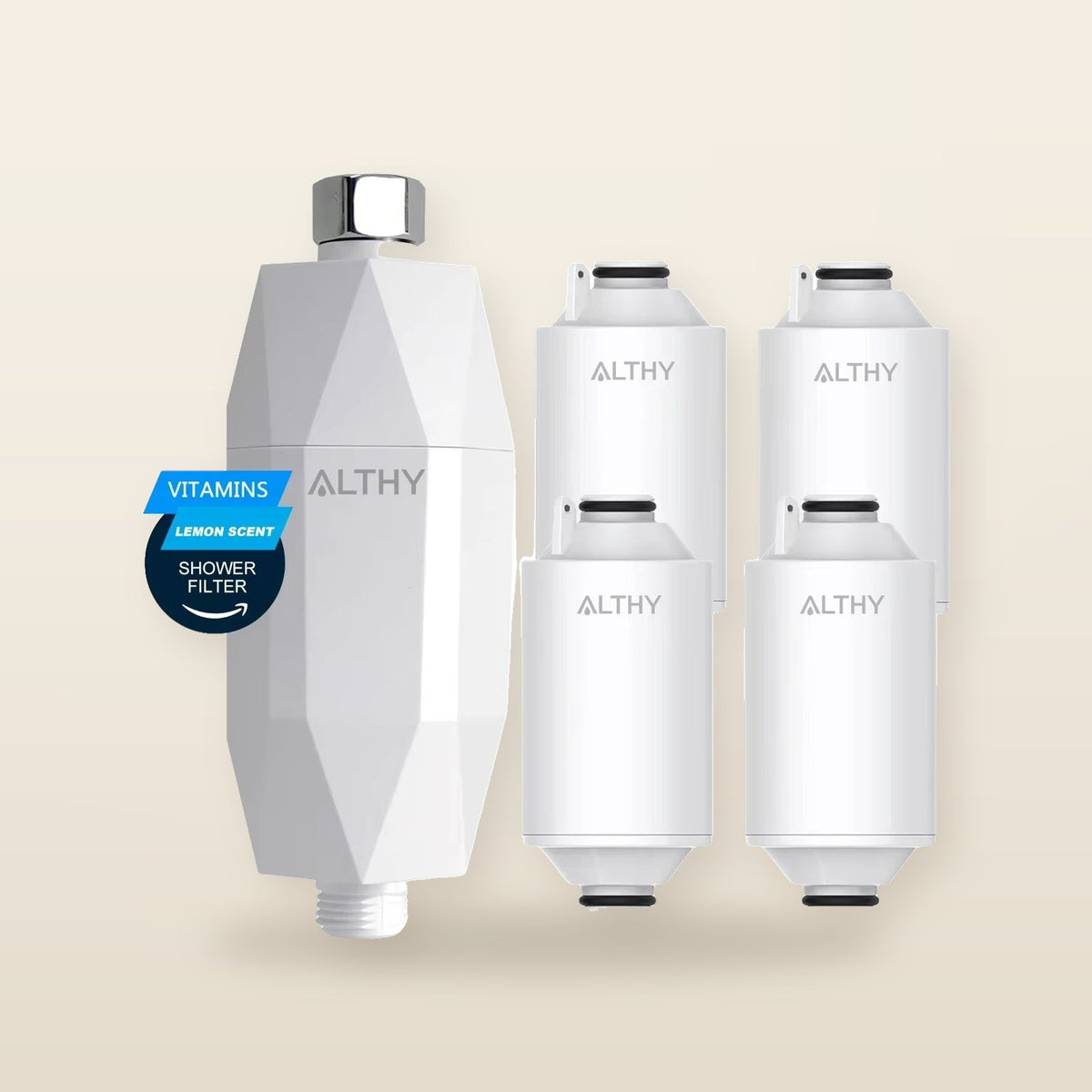 Filtre à Eau de Douche Revitalisant à la Vitamine C