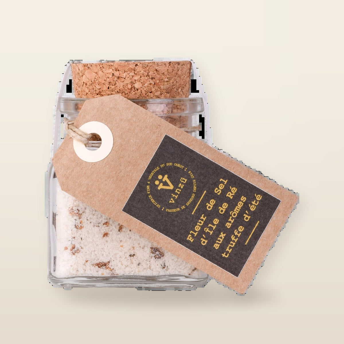 Fleur de sel from the Isle of Ré with summer truffle 3% - Vinzü