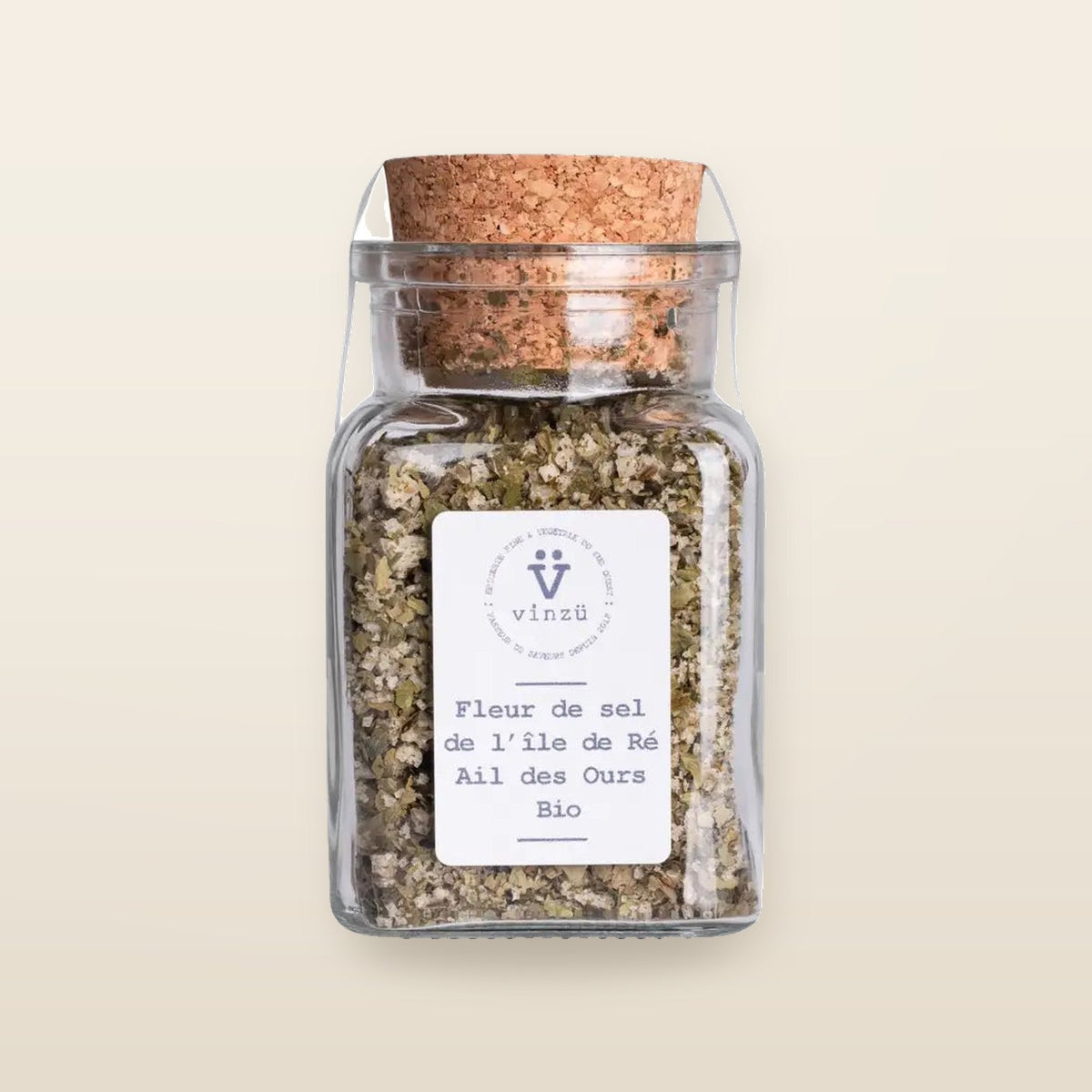Fleur de sel de l'île de Ré à l'ail des ours